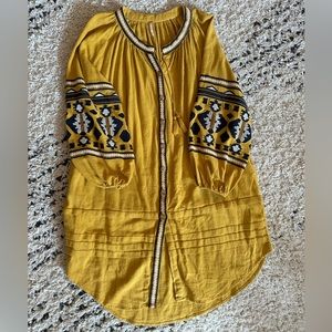 Free People embroidered dress